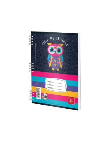 CAIET A4 80 FILE CU SPIRALA MATEMATICA