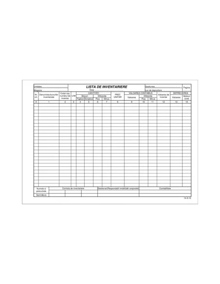 LISTA INVENTAR