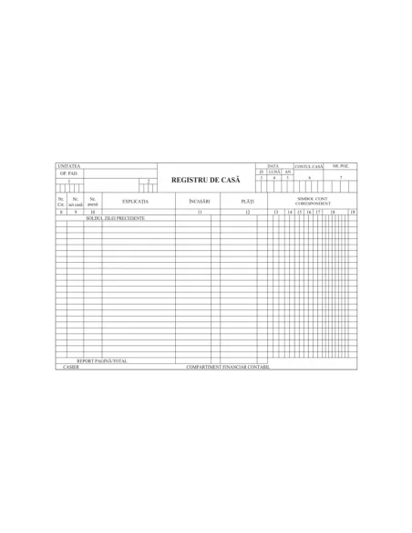 REGISTRU CASA