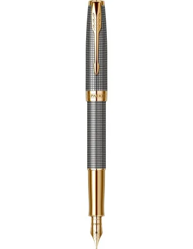 Chiselled Silver GT Stilou 18K