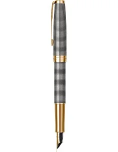 Chiselled Silver GT Stilou 18K 2