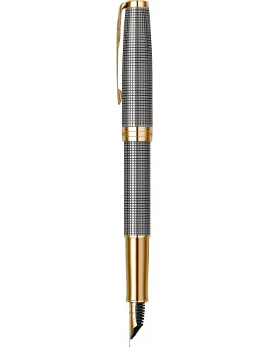 Chiselled Silver GT Stilou 18K