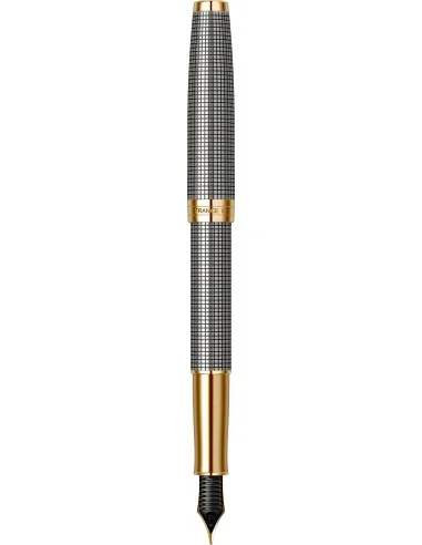Chiselled Silver GT Stilou 18K