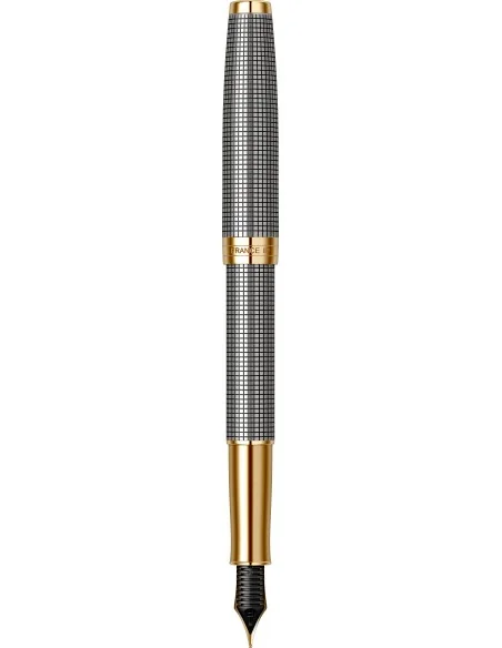 Chiselled Silver GT Stilou 18K
