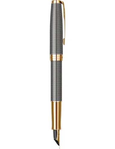 Chiselled Silver GT Stilou 18K