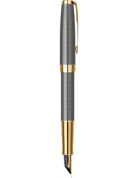 Chiselled Silver GT Stilou 18K