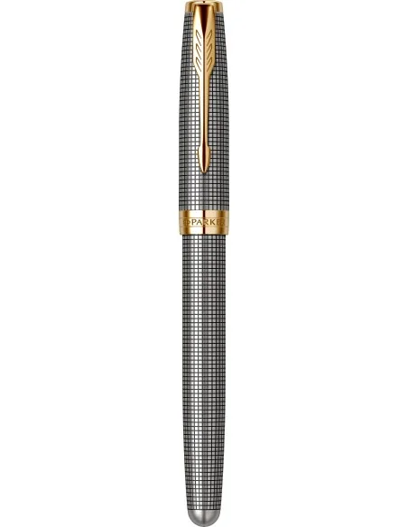 Chiselled Silver GT Stilou 18K