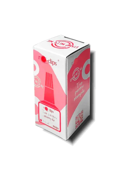 TUS ROSU STAMPILA RO-CLIPS
