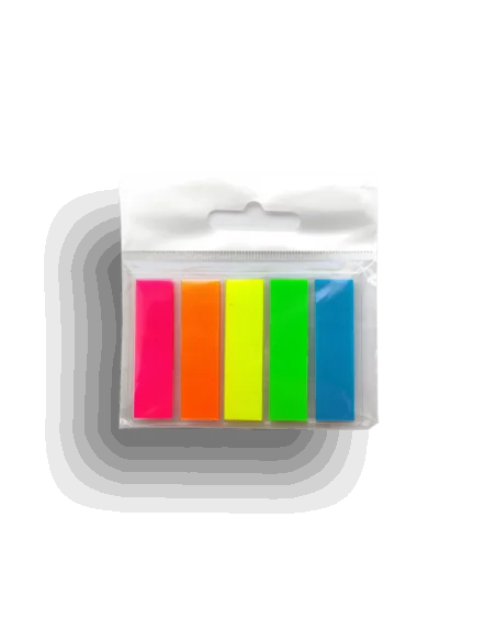 STICKY INDEX RO-CLIPS 45X12 5 CULORI RO-SI5C