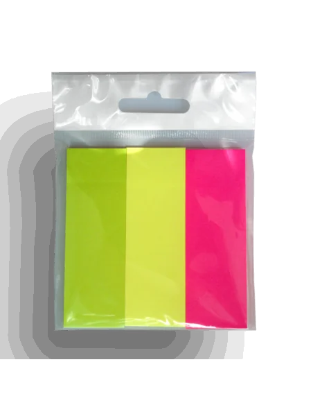 STICKY INDEX RO-CLIPS 25X75 NEON 3 CULORI X 40 FILE RO-SIN3C