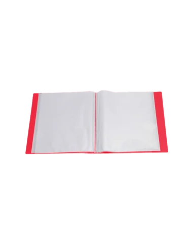 DOSAR PLASTIC 80 FILE ROSU FO-DB04 FLEXOFFICE