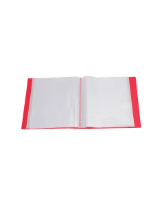 DOSAR PLASTIC 40 FILE ROSU FO-DB02 FLEXOFFICE
