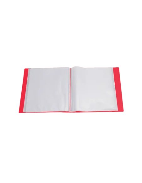 DOSAR PLASTIC 40 FILE ROSU FO-DB02 FLEXOFFICE