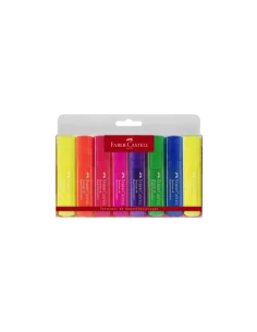 TEXTMARKER SET 8 1546 PASTEL FABER CASTELL