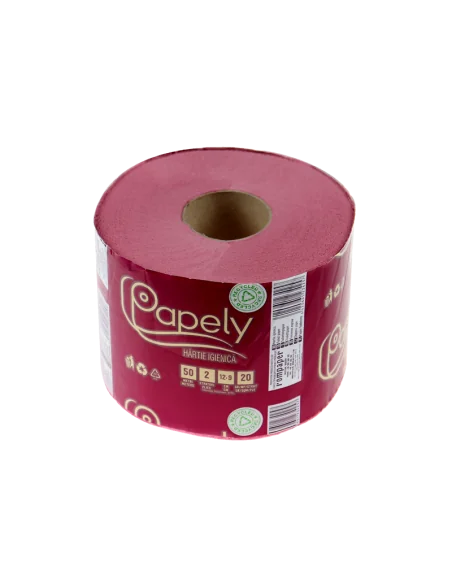 HARTIE IGIENICA 24 ROLE 2 STRATURI 50M PAPELY