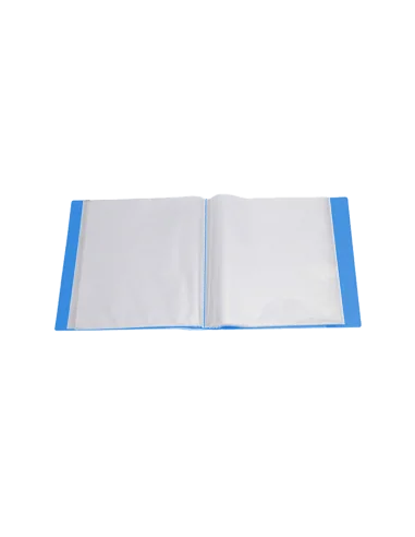 DOSAR PLASTIC 40 FILE ALBASTRU FO-DB02 FLEXOFFICE