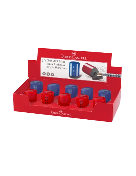 ASCUTITOARE GRIP 2001 MINI ROSU/ALBASTRU FABER-CASTELL