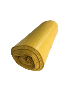 SACI PLASTIC 35L MAXI LDPE 15BUC/ROLA GALBENI