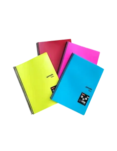 CAIET A5 80 FILE CU SPIRALA DICTANDO COPERTA PVC