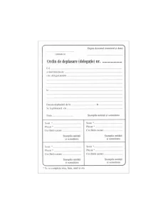 ORDIN DEPLASARE A5