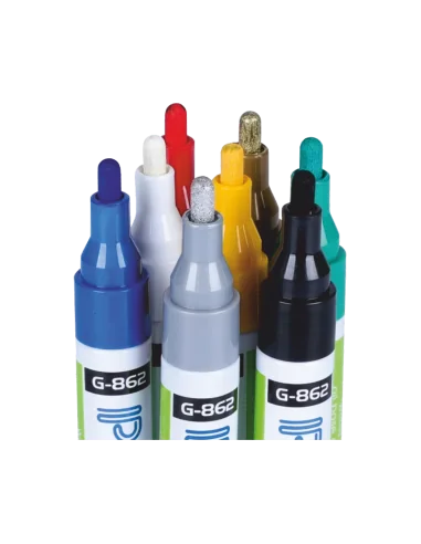 PERMANENT MARKER VOPSEA ROSU G-862