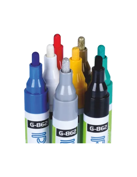 PERMANENT MARKER VOPSEA ROSU G-862
