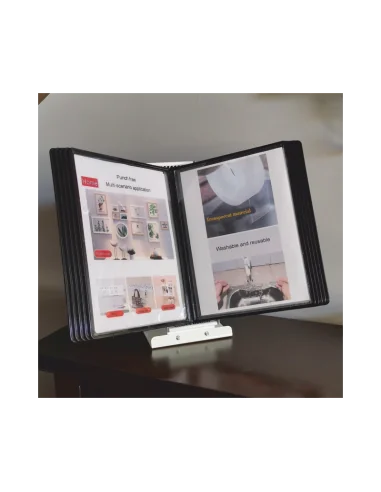 DISPLAY PREZENTARE BIROU PENTRU 10 BUZUNARE A4