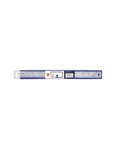 RIGLA METAL 30CM DELI
