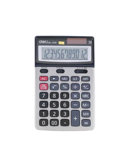 CALCULATOR 12 DIG DELI 1239