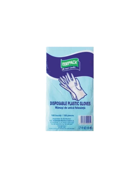 MANUSI UNICA FOLOSINTA TRANSPARENT 100/SET