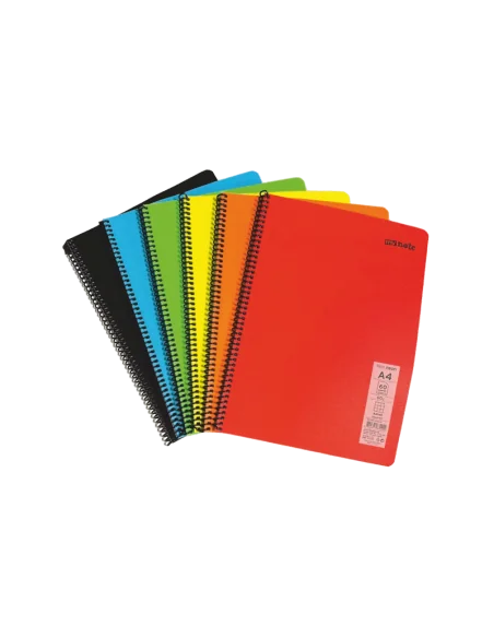 CAIET A4 60 FILE CU SPIRALA MATEMATICA COPERTA PVC