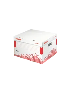CONTAINER ARHIVARE 367X263X325MM CAPAC INTEGRAT ALB 2