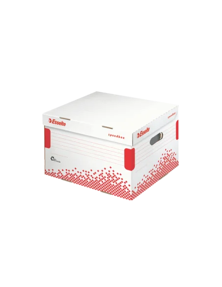 CONTAINER ARHIVARE 367X263X325MM CAPAC INTEGRAT ALB