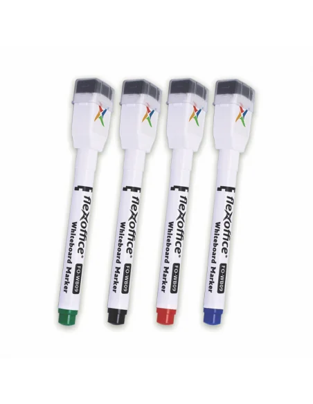 WHITEBOARD MARKER ALBASTRU CAP DE STERGERE FO-WB09 FLEXOFFIC