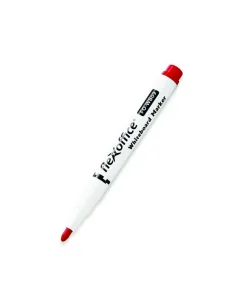WHITEBOARD MARKER NEGRU CU CAP STERGERE FO-WB09 FLEXOFFICE 2