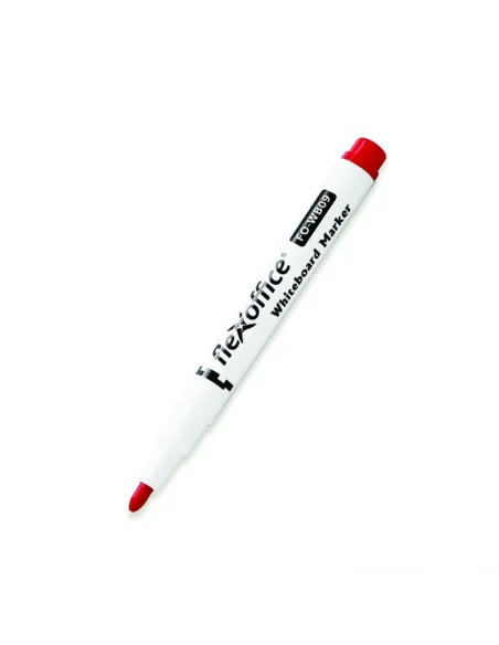 WHITEBOARD MARKER ROSU CU CAP STERGERE FO-WB09 FLEXOFFICE