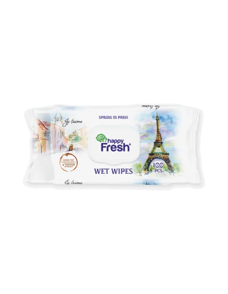 SERVETELE UMEDE SPRING IN PARIS 100BUC HAPPY FRESH