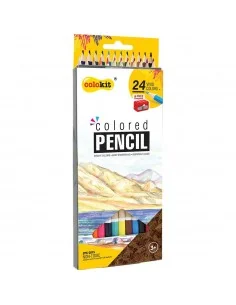 CREIOANE COLORATE 24 BUC/SET + ASCUTITOARE CPC-C015 COLOKIT