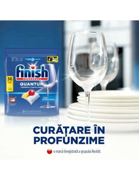 DETERGENT MASINA VASE FINISH QUANTUM 60BUC/SET