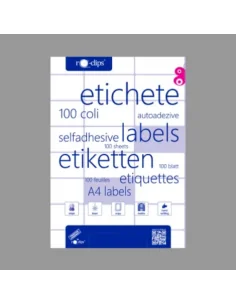 ETICHETE 16/A4 RO-CLIPS 105X37.125MM 100COLI/TOP