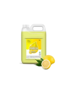 DETERGENT VASE 5L IDEA HOME LEMON