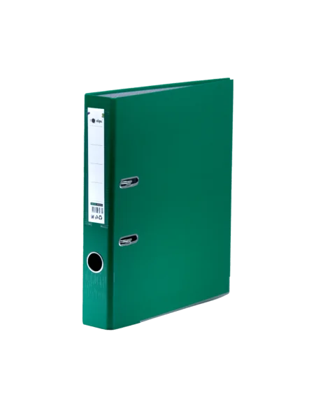 BIBLIORAFT PLASTIFIAT 55MM GREEN RO-CLIPS