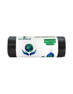 SACI PLASTIC 60L MAXI LDPE CU SNUR 15BUC/ROLA