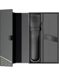 Cutie cadou cu etui piele negru