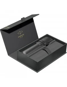 Cutie cadou cu etui piele negru 2