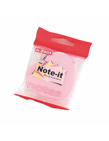 STICK NOTES FORME DIFERITE PASTEL 100 FOI GLOBOX