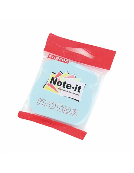 STICK NOTES FORME DIFERITE PASTEL 100 FOI GLOBOX
