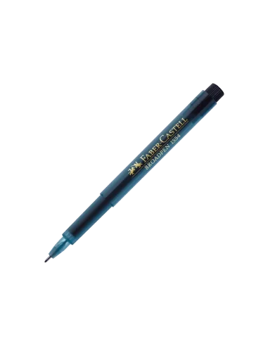 LINER 0.8MM NEGRU BROADPEN 1554 FABER-CASTELL