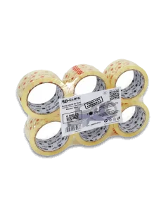 BANDA ADEZIVA RO-CLIPS 48MMX66M CRYSTAL LOW NOISE 6BUC/SET