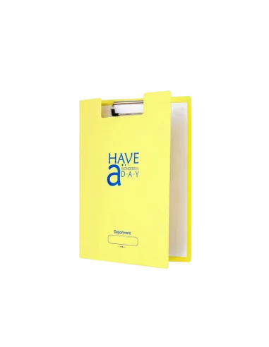 CLIPBOARD DUBLU PP A4 FO-CB03 GALBEN